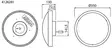 Airam Zeo Duo 350 IP20 18W 830/840 PCO taklampa - Inomhusbelysning - 6435200249104 - 4