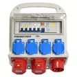 Byggcentral 16A 2x16A 4x230V - Övriga elinstallationsmaterial - 6438152085714 - 2