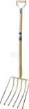 6-tandad rötter kultivator - Spadar, grepar, högafflar - 8719774675384 - 1