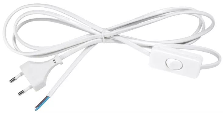 Airam momentenadapter 2,5m vit - Förlängningssladdar - 6435200172914 - 1