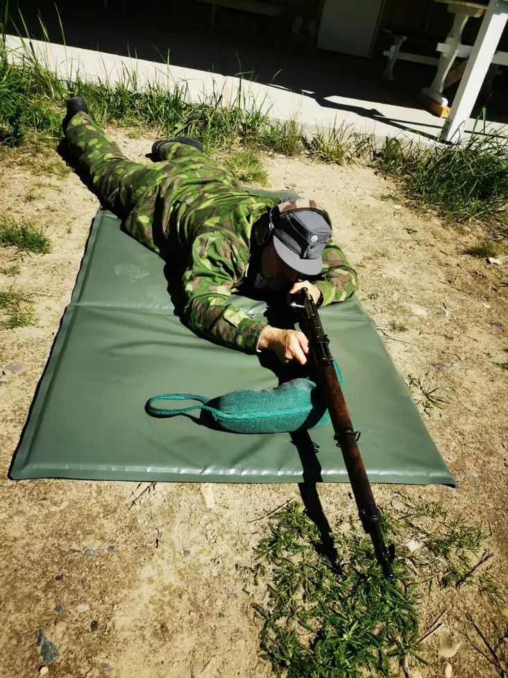 Skjutmatta 95x200 cm vikbar - Vapen och ammunition - svm0000002794 - 1