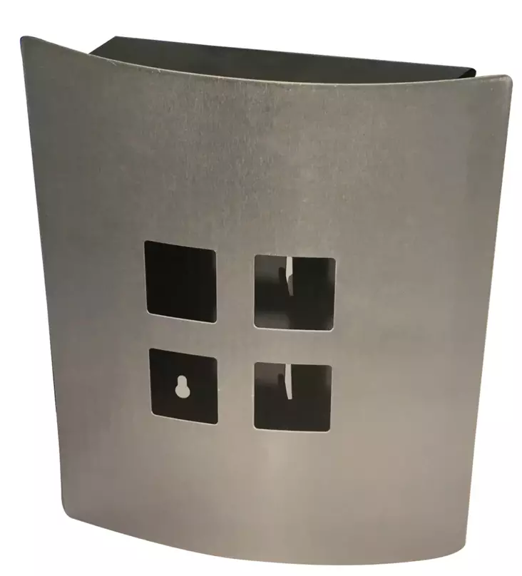 Nyckelskåp borstat rostfritt stål - Andra förvaringsprodukter - 8711252539874 - 1