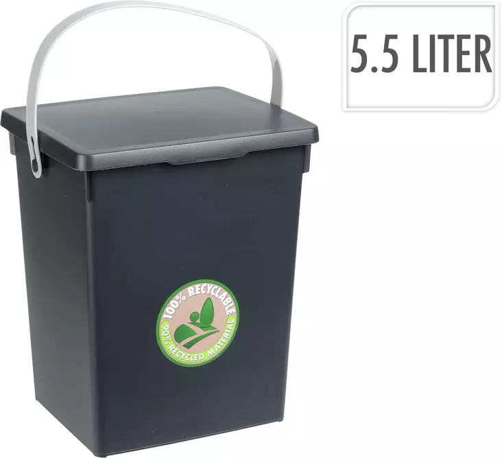 Matavfallsbehållare 5,5 liter - Avfallshantering - 8720573387644 - 1