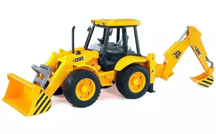 Bruder JCB 4CX grävmaskin - Bruder arbetsmaskinsleksaker - 4001702024284 - 1