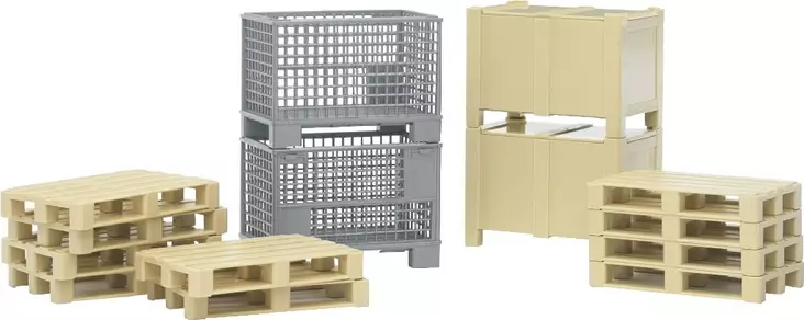 Bruder pallkrageset - Bruder arbetsmaskinsleksaker - 4001702024154 - 1