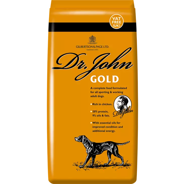 Dr. John hundfoder Gold 15kg - Hundmat - 5012113001114 - 1