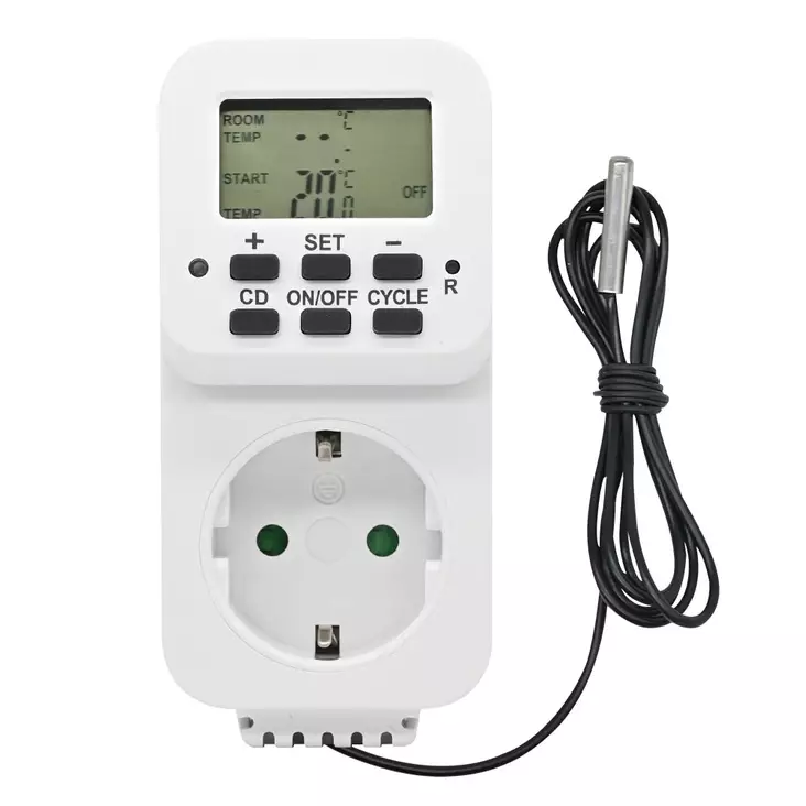 Emax Temperaturtimer med sensor - Termometrar - 6418536026304 - 1