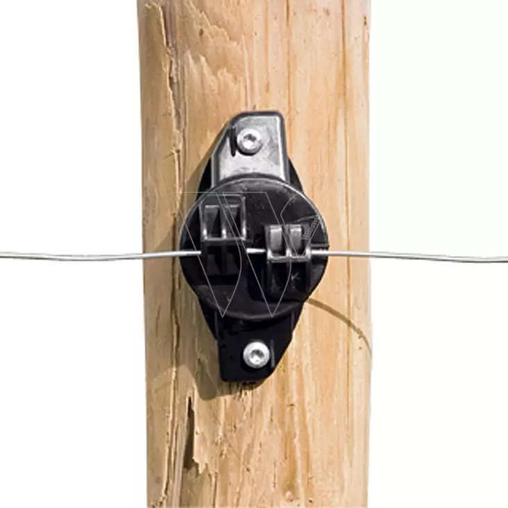 Isolator "W" för trästolpe 25 st/förpackning - Elstängseltillbehör - 9414701006734 - 1