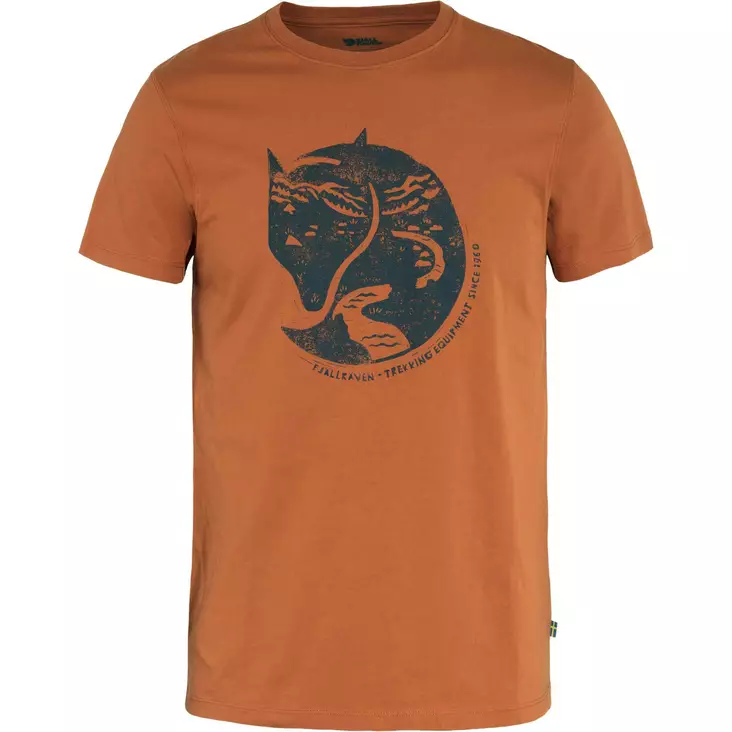 Fjällräven Arctic Fox T-shirt M Terrakottabrun - Friluftskläder - 7323450865504 - 1
