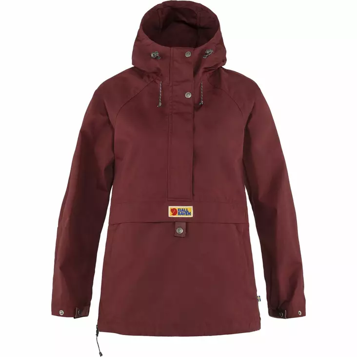 Fjällräven Vardag Anorak W Bordeaux Röd - Friluftskläder - 7323450758684 - 1