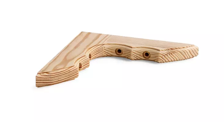 Habo stöd 167 vit och obehandlad - Konsoler och väggskenor - 7392208407334 - 1