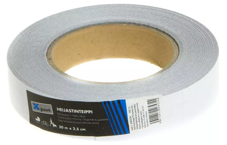 Reflextape 20 m x 2,5 cm - Tejper - 6410412465344 - 1