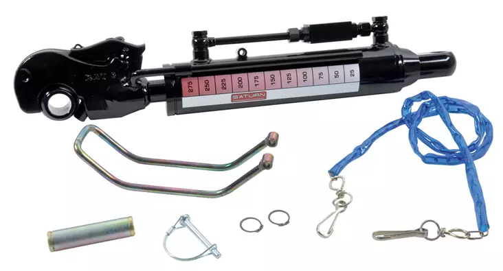 Hydraulisk tryckstång Kramp med snabbkoppling, kategori 3, 605-855 mm, 70 mm - Drag- och tryckstänger - 8716106792344 - 1
