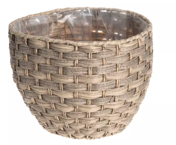 Rund planteringskruka Mocca 31x31x23 cm - Krukor, vaser, korgar - 6410413155954 - 1