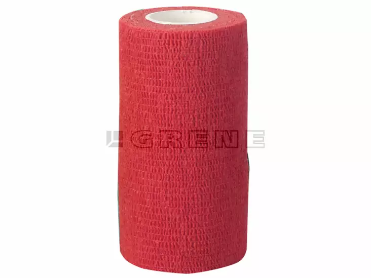 Självhäftande bandage, röd - Övriga hästprodukter - 5700033159984 - 1