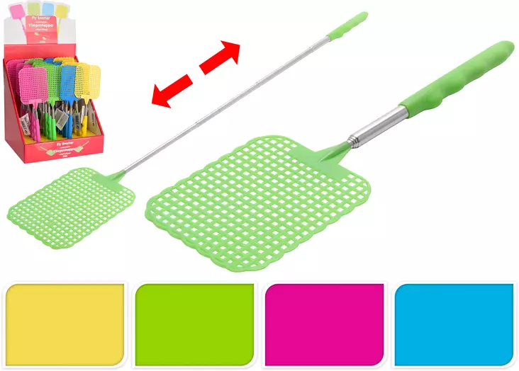 Flugsmälla med teleskophandtag - Flugbekämpning - 8718158454874 - 1