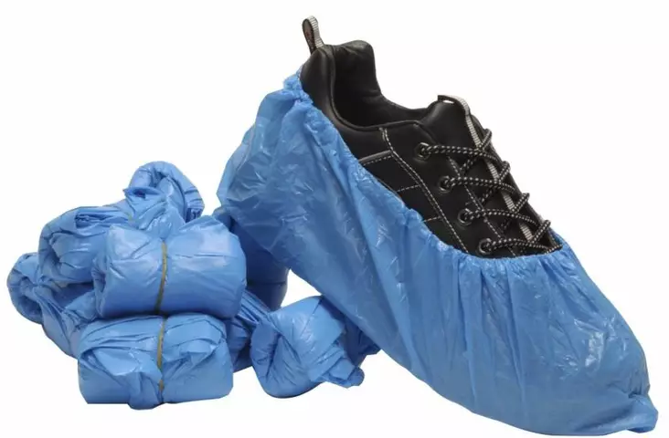 Skoöverdrag med gummiband 50 par/förpackning (P) - Tillbehör till ladugården - 5703538136054 - 1