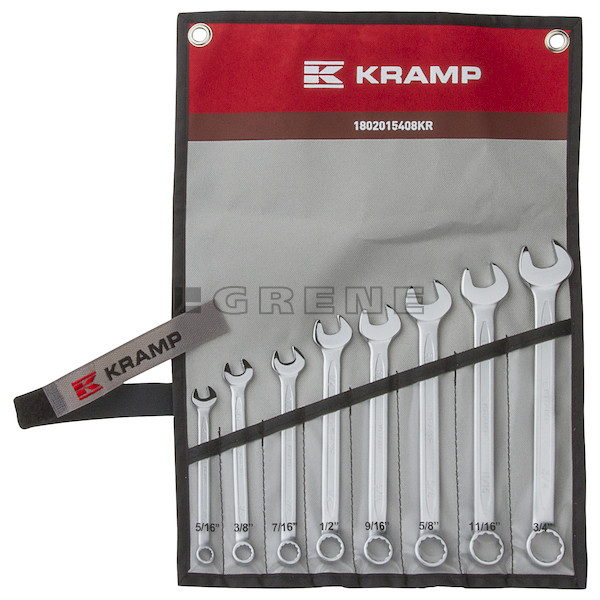 Insexnyckelsats 8-delar tumstorlekar - Fast nyckelringar - 8719607091664 - 1