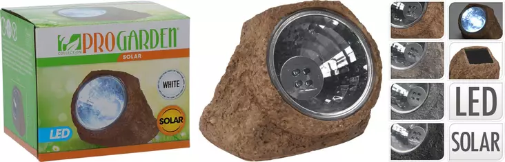 Sten Solcell LED-lampa - Stämningsbelysning - 8720573191654 - 1