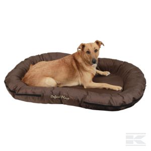Hundsäng Oxford Place, brun 85 x 120 cm - Husdjurssängar - 4018653849934 - 1