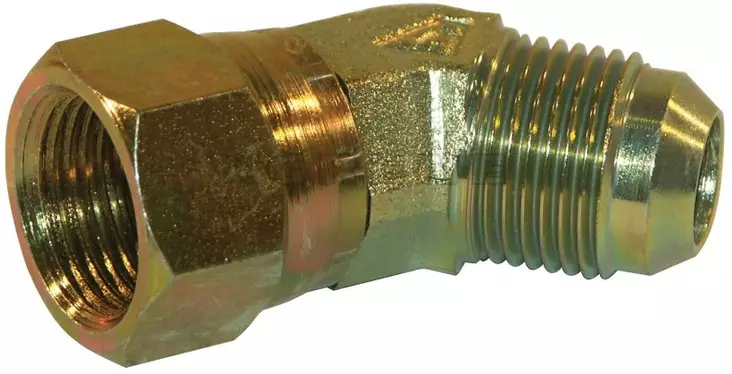 Vinklad koppling 7/8" JIC 45° han/hona - Hydraulik - 8719593051734 - 1