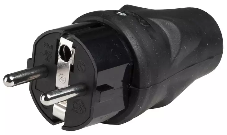 Gummitätning svart IP44 - Lådor och uttag - 6435200173164 - 1