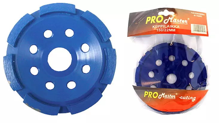 Diamantkupplåt 150 mm - Slipmaterial - 6420286004914 - 1