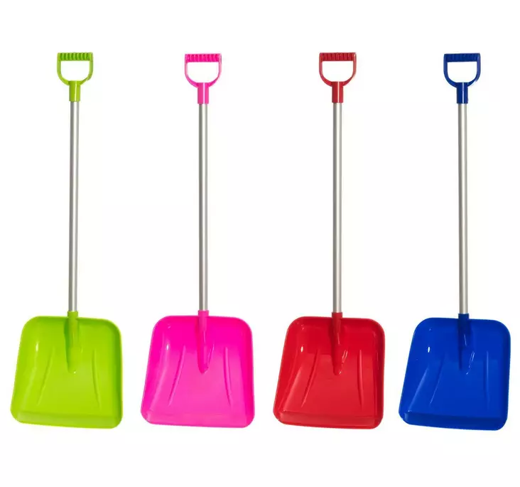 Barnsnöskyffel med metallhandtag - Vinterleksaker - 6410412245854 - 1