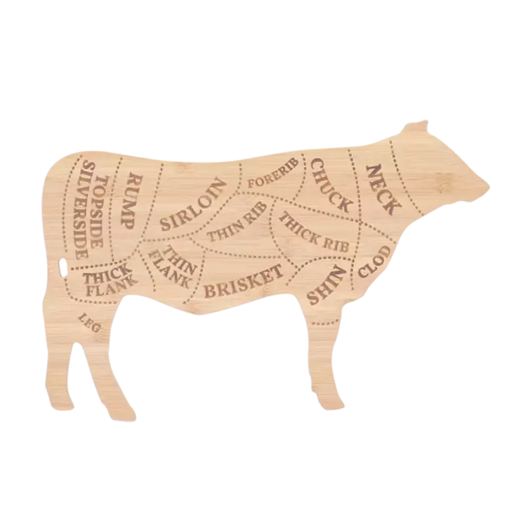 Ko skärbräda storlek L - Serveringsfat, dukning - 8714982258374 - 1