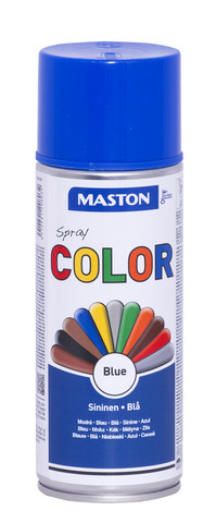 Maston Color sprayfärg blå 400 ml - Sprayfärger - 6412491208034 - 1