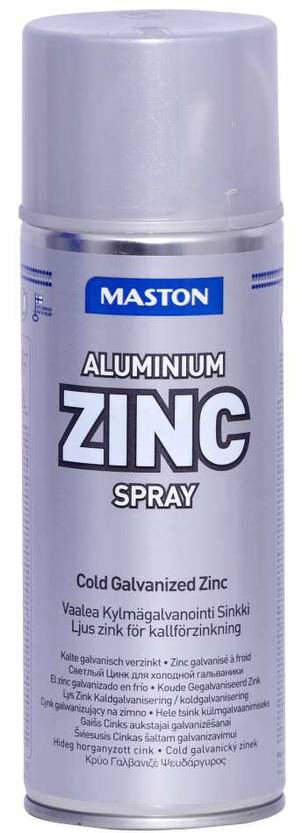 Maston Spray Ljus zink 400ml - Sprayfärger - 6412494001724 - 1