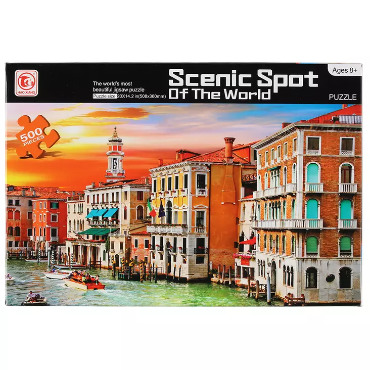 Minipussel Venedig 500 bitar - Spel - 6410416088624 - 1