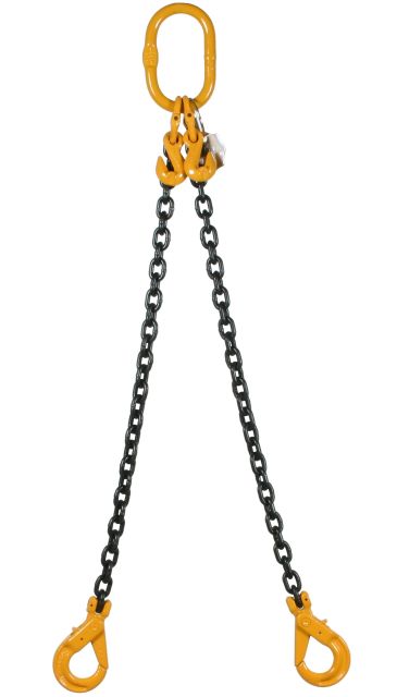 Lyftkedja 2-armad 2m 2,8/2t - Lyft- och surrningstillbehör - 7393347594374 - 1