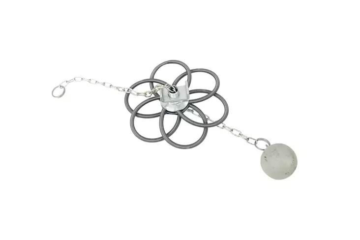 Justerbar sotningsborste 130-230 mm - Skorstensrengöringstillbehör - 6416096057684 - 1