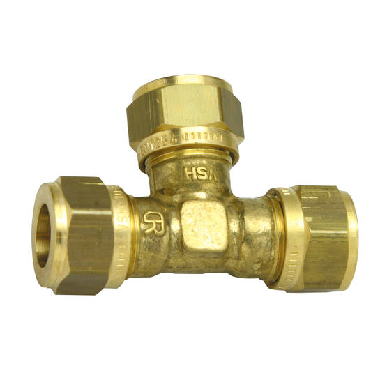 Opal puserrus T-koppling 12 mm - Kopplingsbeslag - 6413820150314 - 1