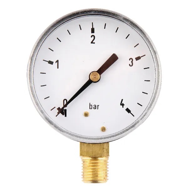 Tryckmätare 0-4 bar 1/4" - Tryckmätare - 8719593255644 - 1