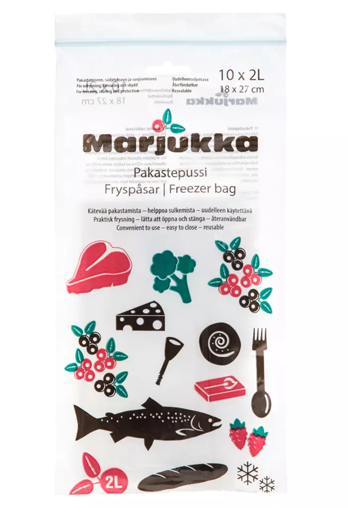 Fryspåse Öppna-Stänga 2 liter - Konserveringsprodukter - 6410411983054 - 1