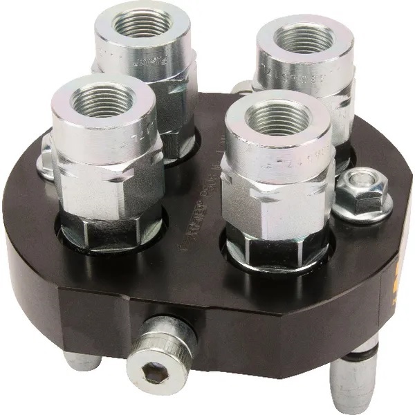 Snabbkoppling Multifaster P506 4 x 3/8" (3/8" gänga; arbetsmaskinsdel) - Hydraulik - 8023453670714 - 1