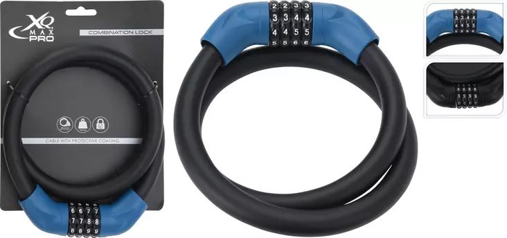 Cykel kombinationslås - Cykeltillbehör - 8719407047984 - 1