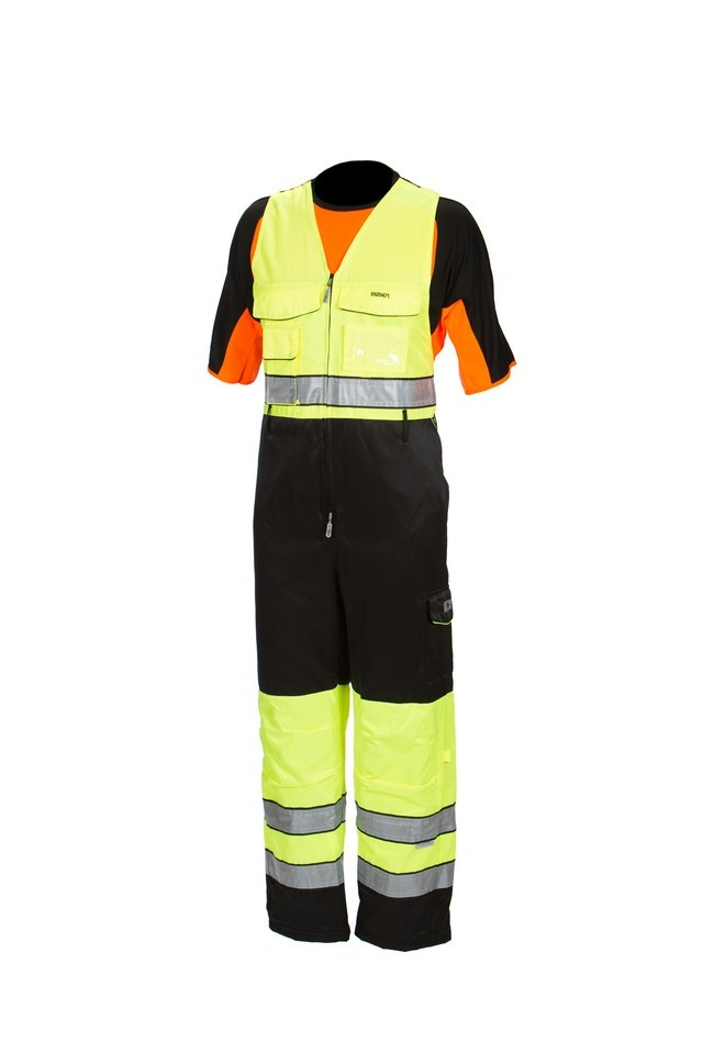 Priha vinteroverall gul/svart - Vinterarbetskläder - 6418326412904 - 1