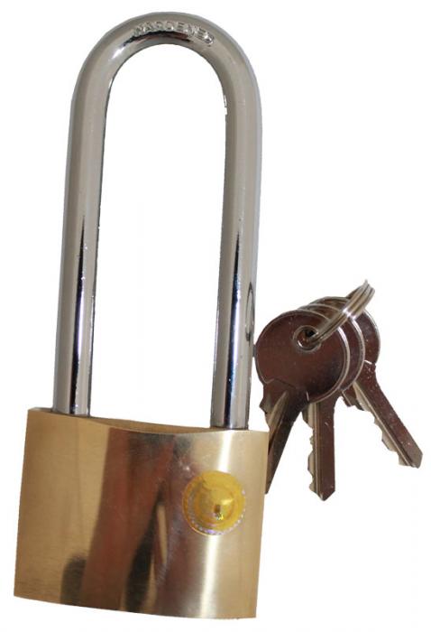 Hänglås 30 mm, lång stång - Hänglås, reglar, gångjärn - 6430032159614 - 1