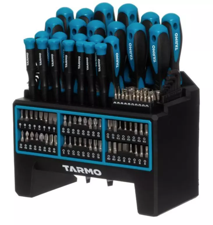 Skruvset 114 delar - Skruvmejslar och -satser - 6410416287034 - 1