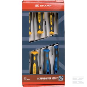 Kramp spår- och PZ mejselsats 6 delar - Skruvmejslar och -satser - 8716106939794 - 1
