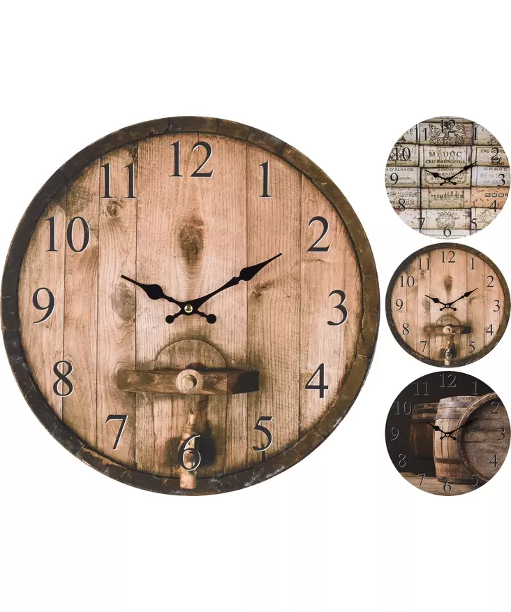 Väggklocka Vinkällare - Klockor - 8719987159244 - 1