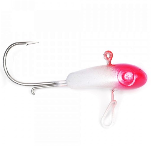 ShakerBaits jigghuvud 7g #2 Rödvit - Jiggar, jigghuvuden - 6438212100814 - 1