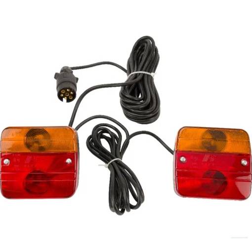 Bakljussats, 7,5 m kabel - Varselljus och fyrar - 8719607110334 - 1