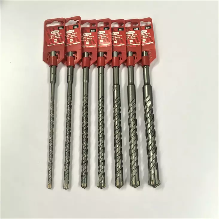 Tamo Plus T4 stenspets borr SDS 10x210 - Sten- och glasborrbitar - 6420613768854 - 1