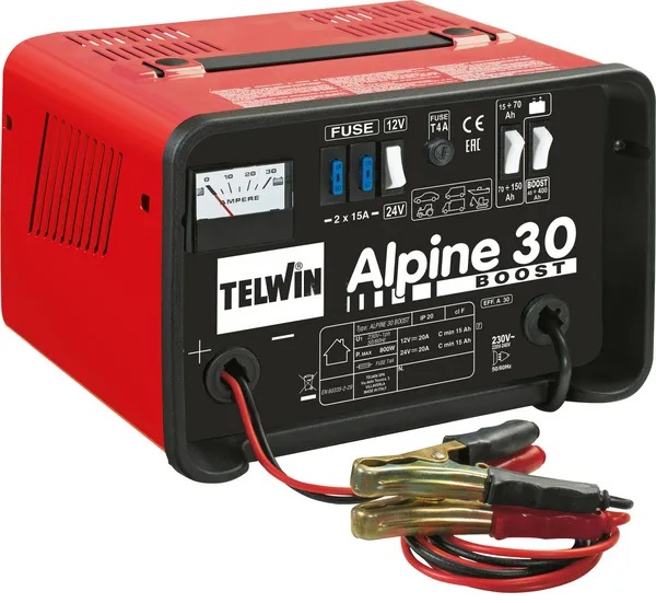 Telwin Alpine 30 Boost batteriladdare - Invertrar, laddare - 8004897641454 - 1