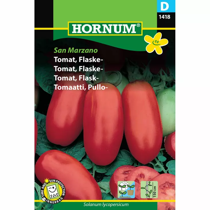 Tomat ´San Marzano´ - Frön och sättpotatisar. - 5708787014184 - 1