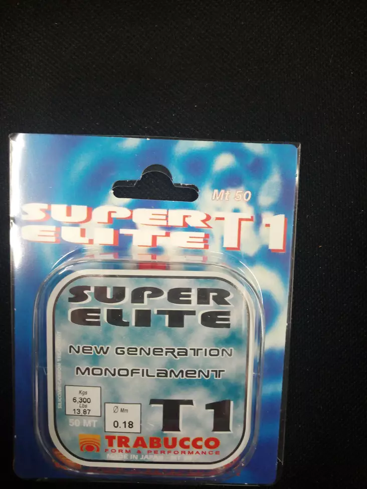 Trabucco Super Elite T1 50m isfiskelina - Pimpellinor - 8054393025944 - 1